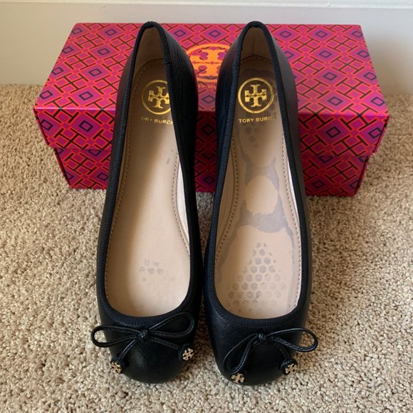 Tory Burch Black Laila Driver Ballet Flats (Sz 36 = US 5.5-6) - Picture 5 of 12